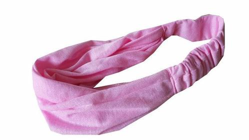 Haarband Bandana 3-in-1 Roze, Sieraden, Tassen en Uiterlijk, Uiterlijk | Haarverzorging, Verzenden