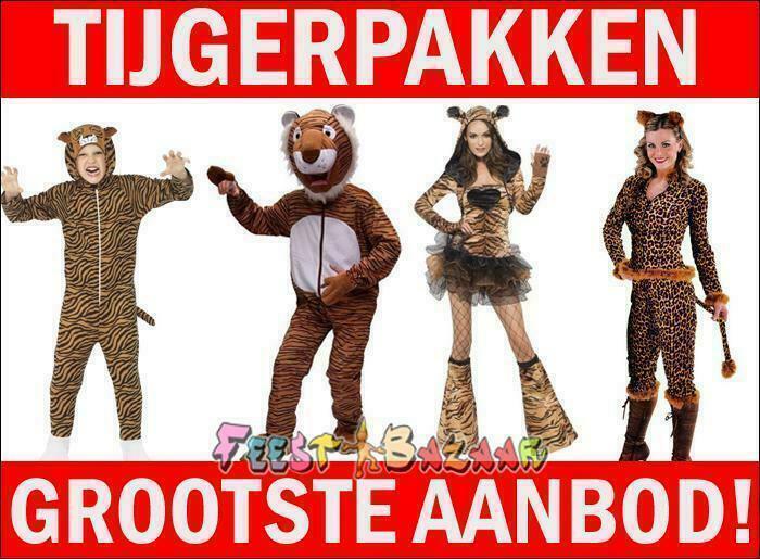 Tijgerpak nodig? Enorm aanbod stoere goedkope Tijgerpakken, Kinderen en Baby's, Carnavalskleding en Verkleedspullen, Jongen of Meisje