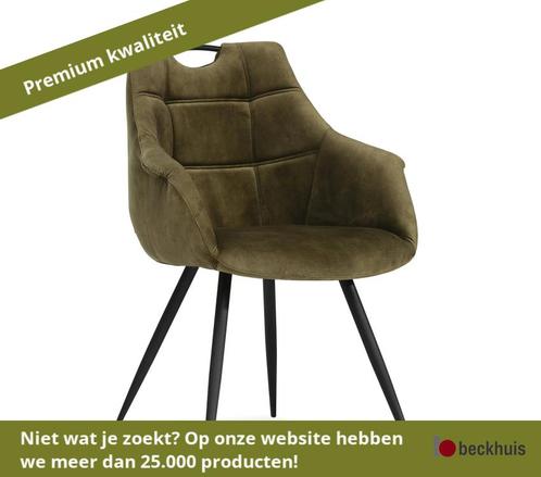2 stuks Maxfurn Ayla Eetkamerstoel met armleuning, Huis en Inrichting, Stoelen, Nieuw, Overige materialen, Ophalen of Verzenden