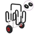vidaXL SUP trolley voor surfplank 45 kg aluminium, Verzenden, Nieuw