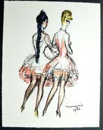 Kees Van Dongen (1877-1968) - Mannequins, Antiek en Kunst