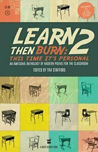 Learn Then Burn 2: This Time Its Personal. Stafford, Tim, Boeken, Gedichten en Poëzie, Zo goed als nieuw, Verzenden