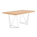 *WOONWINKEL* TemaHome Multi 160 Trestles Eiken Bureau Met Ch, Huis en Inrichting, Bureaus, Nieuw, Verzenden