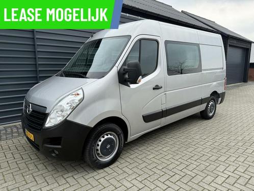 Opel Movano 2.3 Turbo L2H2 Dubbel Cabin Camera, Auto's, Bestelauto's, Lease, Grijs, Handgeschakeld, Overige kleuren, Financial lease