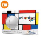 Piet Mondriaan Vijfje 2022 BU-kwaliteit in coincard, Postzegels en Munten, Verzenden