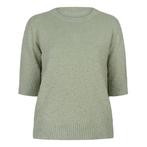 -30% Esqualo  Esqualo Sweater sp24-02001 pistache  maat M, Verzenden, Nieuw, Groen
