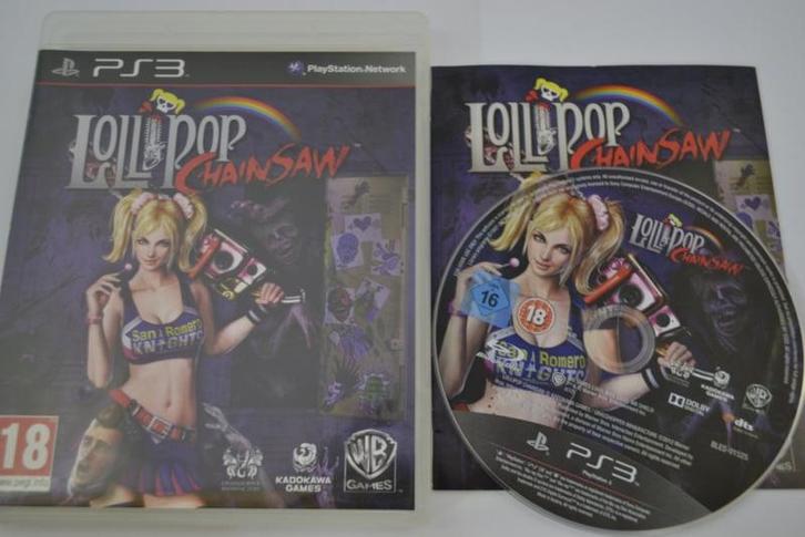 Lollipop Chainsaw (PS3), Spelcomputers en Games, Games | Sony PlayStation 3, 1 speler, Zo goed als nieuw, Verzenden