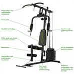 Tunturi HG10 home gym krachtstation, Verzenden, Nieuw