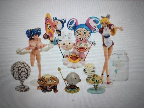 Takashi Murakami (1962) - Ensemble Takashi Murakami Super, Antiek en Kunst, Kunst | Designobjecten