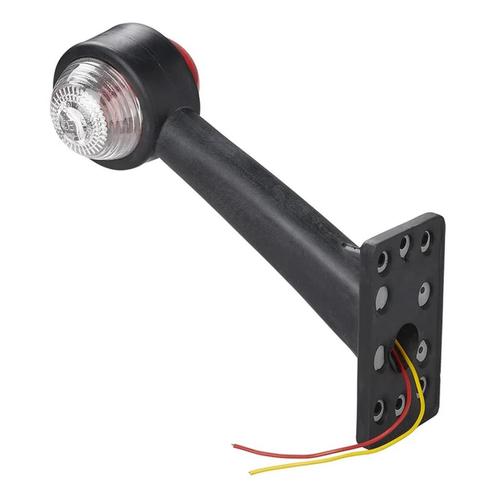 ProPlus Breedtelicht - Rood/Wit - Schuin ontwerp - 160 mm..., Auto diversen, Aanhangwagen-onderdelen, Nieuw, Ophalen of Verzenden