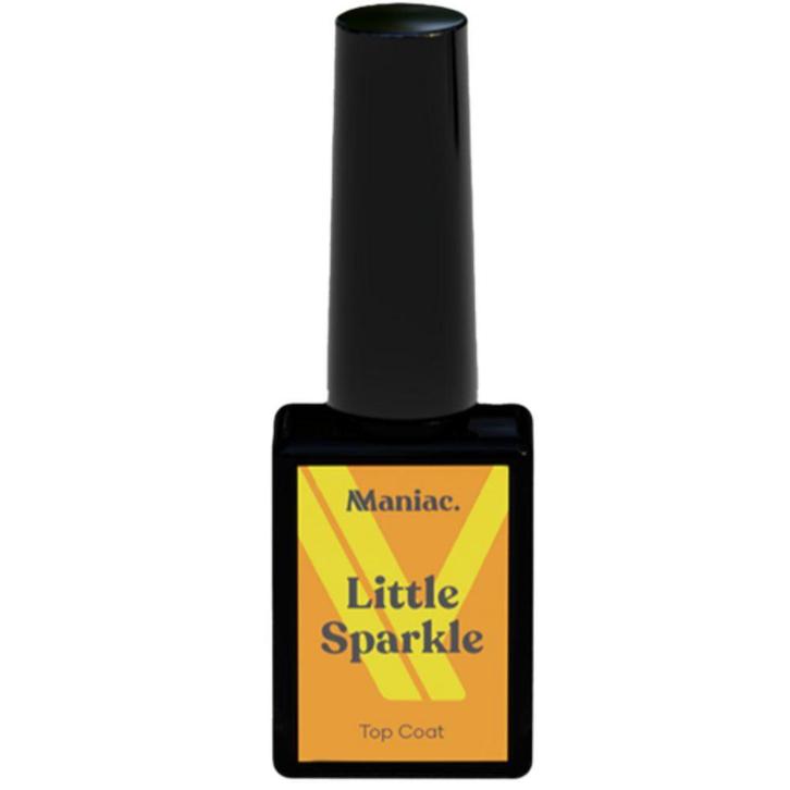 Maniac Top Coat - Little Sparkle - 8ml, Sieraden, Tassen en Uiterlijk, Uiterlijk | Cosmetica en Make-up, Make-up, Nieuw, Ophalen of Verzenden