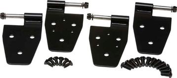 Kentrol 97-06 Jeep Wrangler TJ Door Hinge Set 4 Pieces - beschikbaar voor biedingen