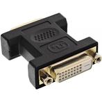 DVI-D Dual Link koppelstuk - verguld / zwart, Audio, Tv en Foto, Overige Audio, Tv en Foto, Nieuw, Ophalen of Verzenden