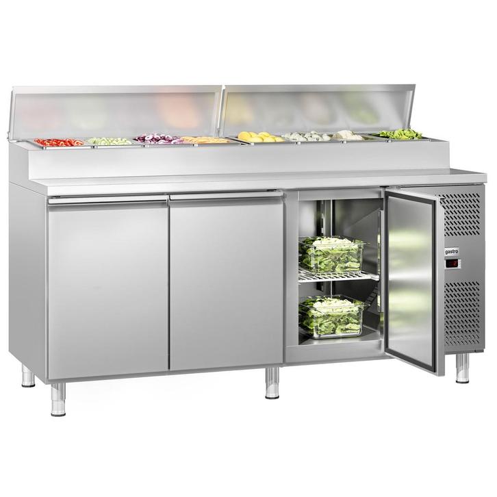 GGM Gastro | Saladette ECO - 2020x800mm - met 3-deurs - |, Zakelijke goederen, Horeca | Meubilair en Inrichting, Nieuw in verpakking
