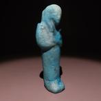 Oud-Egyptisch Faience Ushebti. Derde Tussenperiode, 1069 -