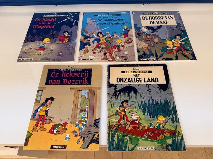 Johan en Pirrewiet 12 t/m 17 - opeenvolgende reeks SC - 6, Boeken, Stripboeken