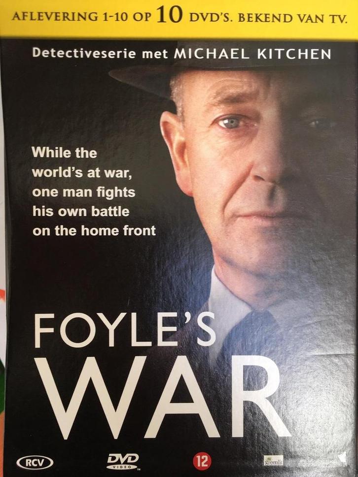 dvd film box - Foyles War Aflevering 1-10 (10 dvd-box) -..., Cd's en Dvd's, Dvd's | Overige Dvd's, Zo goed als nieuw, Verzenden