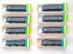 Minitrix N - 3160, 3161, 3162 - Modeltrein personenwagonset, Hobby en Vrije tijd, Modeltreinen | N-Spoor, Nieuw