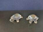Beeldje - Baby schildpadden (2) - Kristal