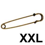 Fako Bijoux® - Sierspeld / Sjaalspeld - Classic XXL - 100mm, Sieraden, Tassen en Uiterlijk, Broches, Verzenden, Nieuw
