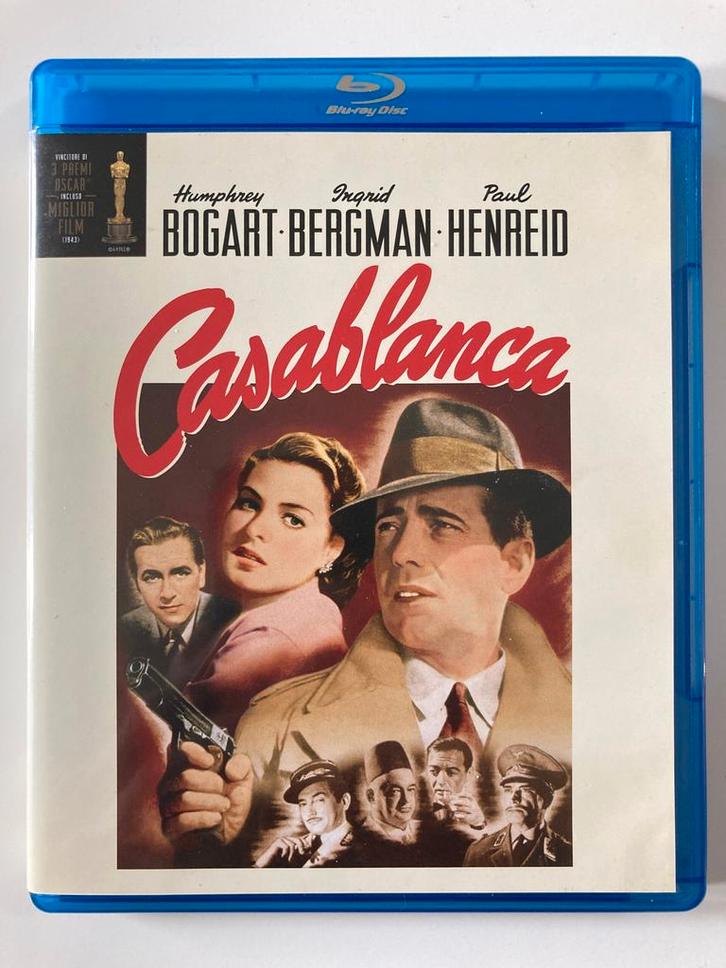 CASABLANCA (IMPORT WITH DUTCH SUBS) (BLURAY), Cd's en Dvd's, Blu-ray, Gebruikt, Verzenden