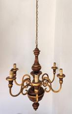 Kroonluchter - Hout, Verguld - Antiek luxe Florence