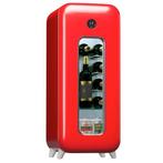 Wijnkoelkast 15 Flessen Wijnkoeler Wijnkast Rood Klimaatkast, Witgoed en Apparatuur, 85 tot 120 cm, Minder dan 45 cm, Refurbished