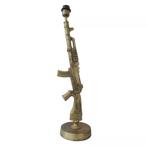 Tafellamp Machine Gun 70cm, Huis en Inrichting, Lampen | Tafellampen, Ophalen of Verzenden, Nieuw