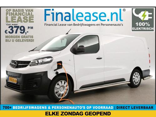 Opel Vivaro-e Edition 75 kWh L3H1 GRATIS E-Step Cam €379pm, Auto's, Bestelauto's, Lease, Automaat, Elektrisch, Opel, Wit, Verzenden