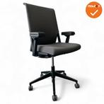 Haworth Comforto 59 - Antracietgrijs gestoffeerd - Zwart..., Werkplek, Ophalen of Verzenden, Gebruikt, Stoel