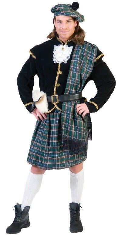 Schots verkleedpak tartan man, Kleding | Heren, Carnavalskleding en Feestkleding, Nieuw, Ophalen of Verzenden