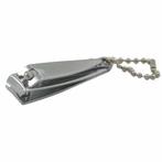 Nagelknipper (hand) met ketting - 9mm - verchroomd, Diversen, Verzenden, Nieuw