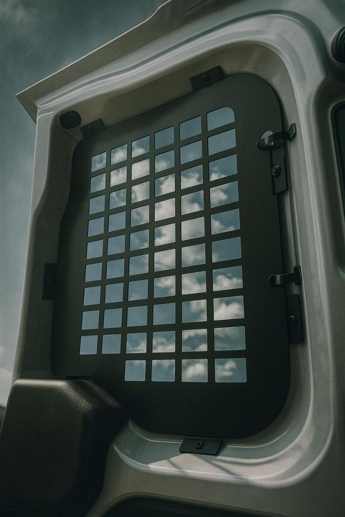 Raamrooster zijdeur rechts Peugeot Partner, Auto diversen, Auto-accessoires, Ophalen of Verzenden