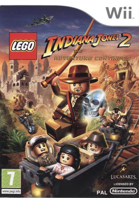 Wii LEGO Indiana Jones 2: The Adventure Continues, Spelcomputers en Games, Games | Nintendo Wii, Zo goed als nieuw, Verzenden