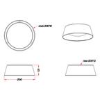 LED Plafondlamp - Plafondverlichting - Trion Pinton - 14W -, Ophalen of Verzenden, Nieuw