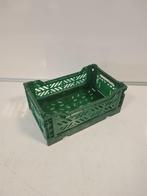 AyKasa opvouwbare krat Mini 27x17x10.5 cm, nieuw - Groen, Minder dan 50 cm, Ophalen of Verzenden, Minder dan 40 cm, Krat