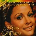 cd - Maria De Lourdes - Anthologia De La Cancion Mexicana, Cd's en Dvd's, Verzenden, Zo goed als nieuw