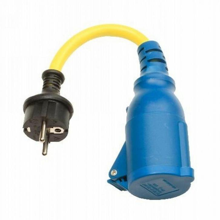 Verloopstekker 16A/250V Schuko/CEE, Auto-onderdelen, Accu's en Toebehoren, Ophalen of Verzenden