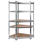 Stellingkast  - 180 x 90 x 40 cm - hoekstellingkast 5 sch..., Huis en Inrichting, Kasten | Stellingkasten, Ophalen of Verzenden