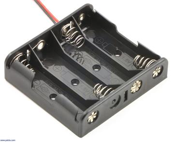 4 AA-batterijhouder beschikbaar voor biedingen