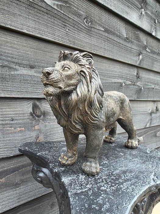 Beeld, Large Lion 32cm - New - 20 cm - Hars, Antiek en Kunst, Kunst | Designobjecten