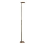 Vloerlamp LED Geneva 185cm Brons 2700K   30 Watt, Huis en Inrichting, Lampen | Vloerlampen, Ophalen of Verzenden, Nieuw, 150 tot 200 cm