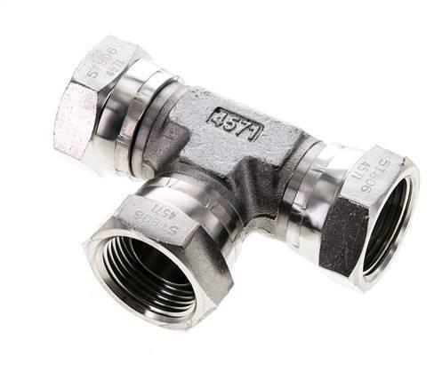T-koppeling G1 Binnendraad RVS Hydrauliek 150bar, Doe-het-zelf en Verbouw, Overige Doe-het-zelf en Verbouw, Nieuw, Verzenden