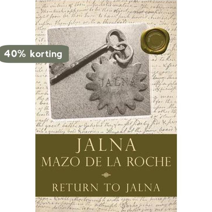 Return To Jalna 9781554887422 Mazo de la Roche, Boeken, Taal | Engels, Gelezen, Verzenden
