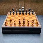 Schaakspel - Regency - 1925 - multi gamebox - Hout, Antiek en Kunst