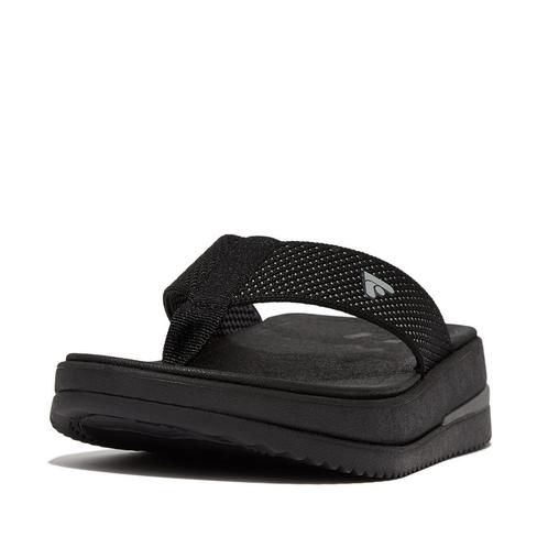 -2% FitFlop  FitFlop Surff two-tone webbing toe-post sandals, Kleding | Dames, Schoenen, Slippers, Nieuw, Verzenden