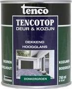Tencotop Deur & Kozijn Hoogglans - 750ml - Donkergroen, Verzenden, Nieuw