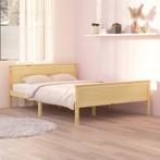 vidaXL Bedframe massief grenenhout 120x200 cm, Huis en Inrichting, Slaapkamer | Bedden, Bruin, Verzenden, Nieuw, Twijfelaar