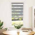 vidaXL Duo Rolgordijn 80x150cm Grijs, Huis en Inrichting, Verzenden, Nieuw, Grijs