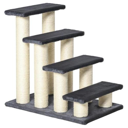TRUUSK Dierentrap Kattentrap Hondentrap 4 Treden Trap Voor K, Dieren en Toebehoren, Katten-accessoires, Nieuw, Verzenden